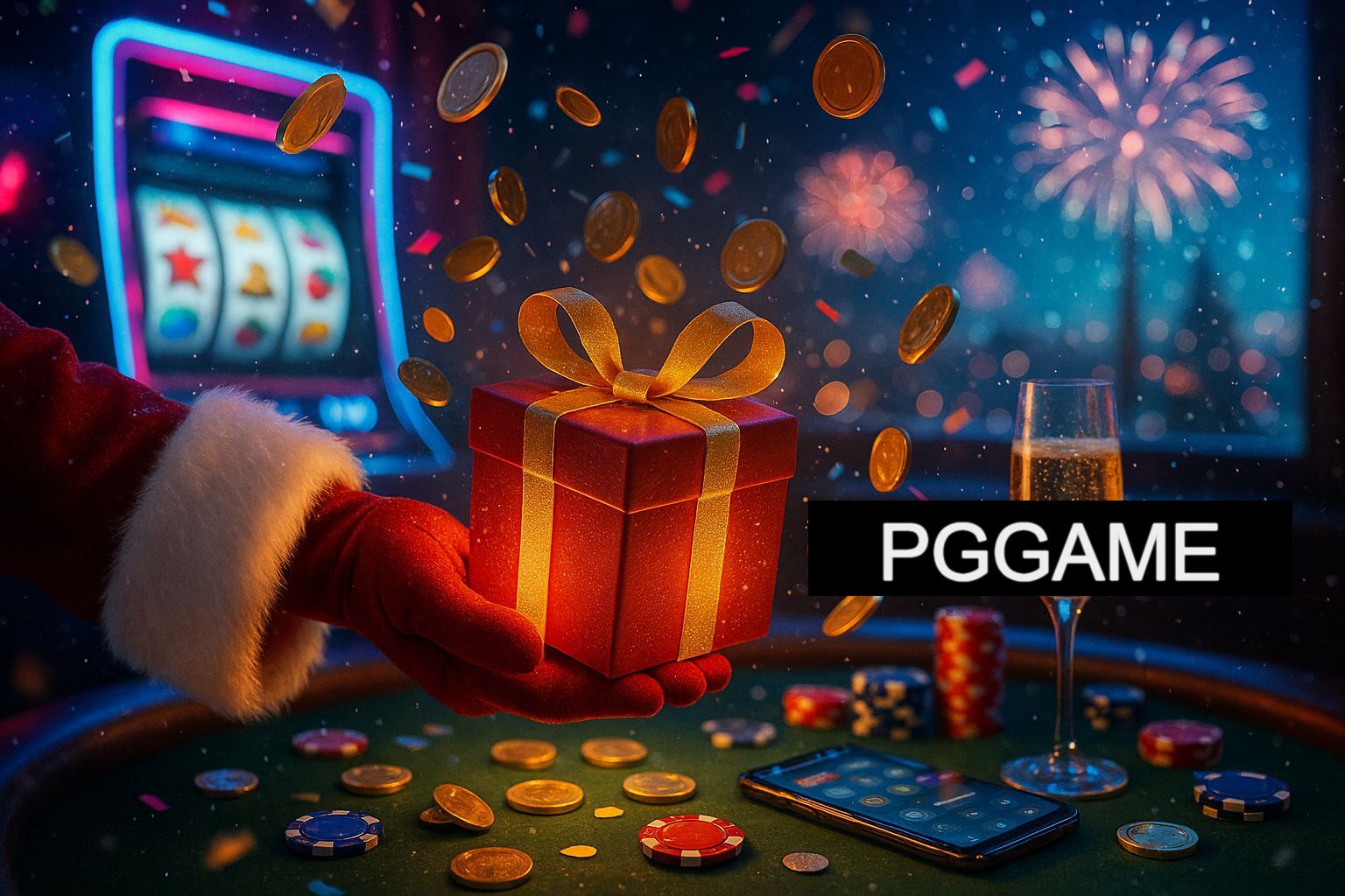 Promoções de Ano Novo no PGGAME